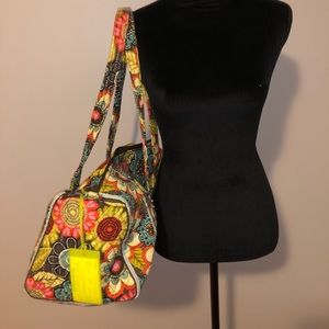 Vera Bradley Flower Shower small duffle bag